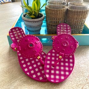 Jack Rogers Pink Girls Sandals